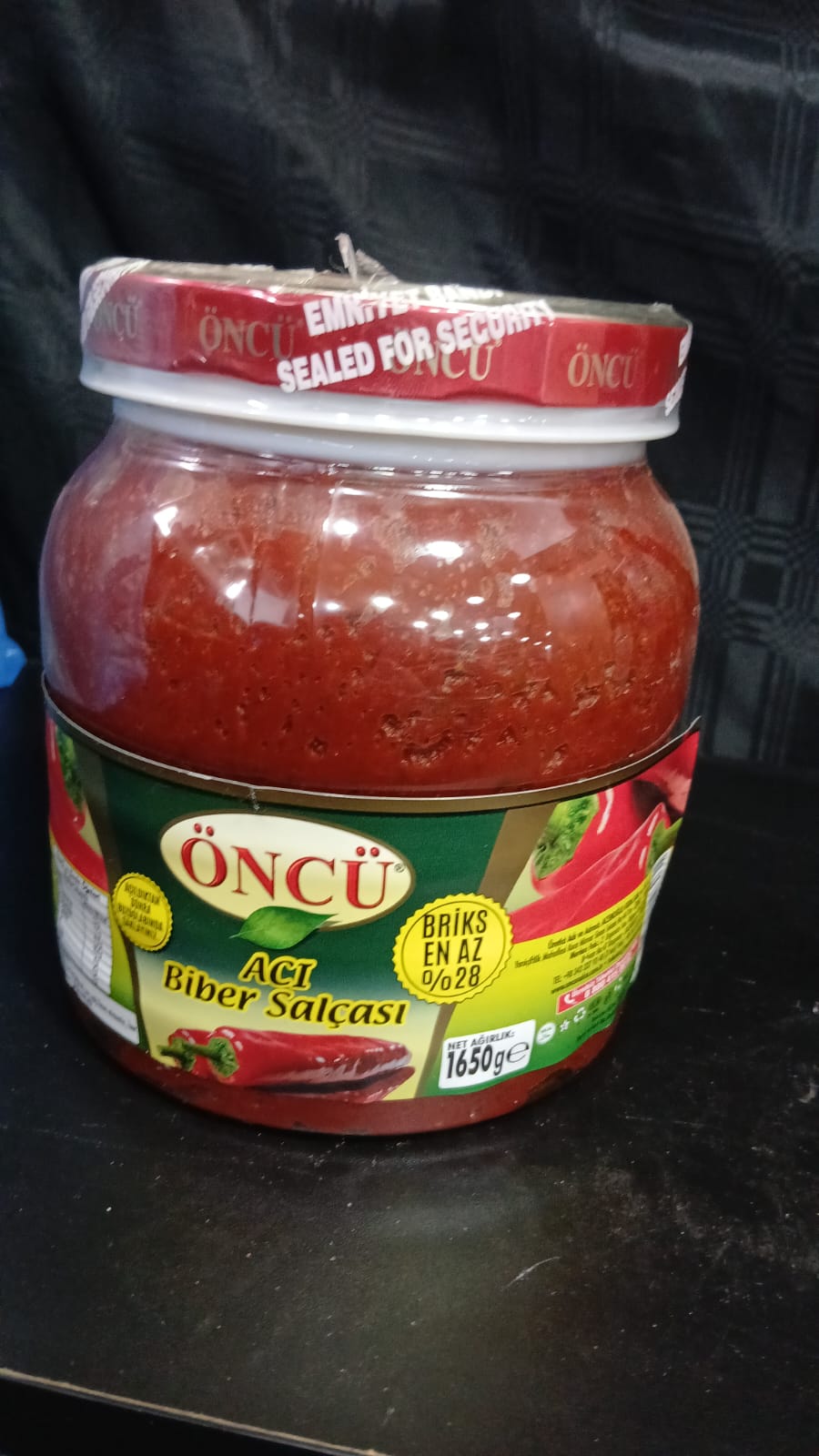 Aci Biber Salcasi (Hot Pepper Paste) 1.65kg